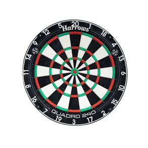 Harrows Quadro 240 Dartboard - klassiker! 