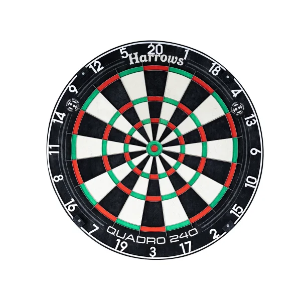 Harrows Quadro 240 Dartboard - klassiker! 