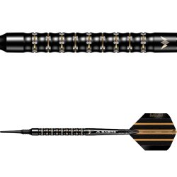 Mission Mike De Decker Black &amp; Gold PVD 95% Tungsten 20 gram softtip. 