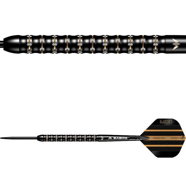 Mission Mike De Decker Black &amp; Gold PVD 95% Tungsten 22 gram