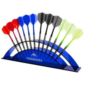 Mission Station - Acrylic Darts Display Arc Bl�