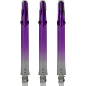 N9 Gradient Clear Black L-SHaft Purple 330