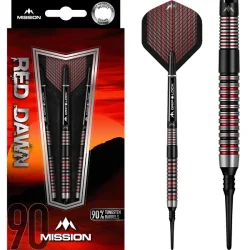 Mission Red Dawn Darts, 19 gram Softtip