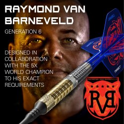 Raymond Van Barneveld G6 95% Tungsten 18 gram Soft Tip