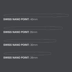 SWISS NANO POINTS SILVER 40MM