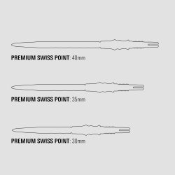 Target Japan Premium Swiss Point Silver 30 mm