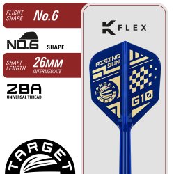 Target Japan Haruki Muramatsu Rising Sun G10.5 95% Tungsten 21,5 gram