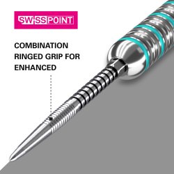 SWISS FIRE POINTS SILVER 40MM