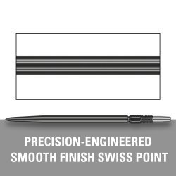 SWISS POINTS BLACK 40MM