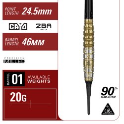Target Japan Prime Series Mayo Gen 7.5 90% Tungsten, 20 gram Softtip