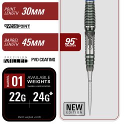 Target Japan Haruki Muramatsu Rising Sun G10.5 95% Tungsten 22 gram