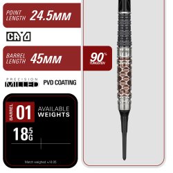 Target Japan Cathy Leung Charis G6 90% 18,5 gram Softtip