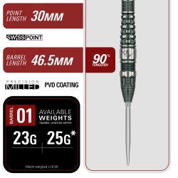 Prime Series PW gen 3 90% Tungsten SP 25 gram 