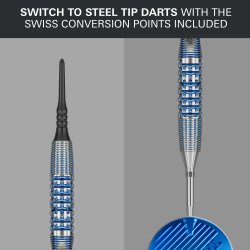 Phil The Power Taylor Gx2 95% Tungsten  20 gram Soft Tip