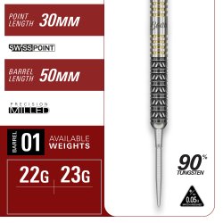 Target Japan Beau Greaves Japan Edition 90% Tungsten, 23 gram