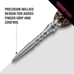 Target Japan Premium Swiss Point Silver 35 mm