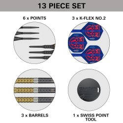 Raymond Van Barneveld G6 95% Tungsten 18 gram Soft Tip