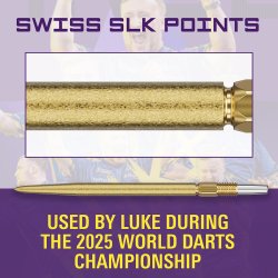 Luke Littler 2025 World Champion 90% Swiss Point 23 gram