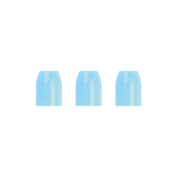 L-Style Champagne Ring Clear Blue