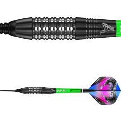 Peter Wright Black Strike 90% Tungsten 22 gram Softtip