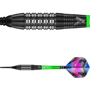 Peter Wright Black Strike 90% Tungsten 22 gram Softtip
