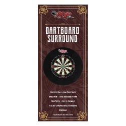 Shot 4pce Dartboard surround Black