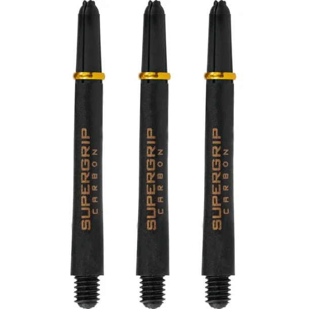 Harrows Supergrip Carbon Svart/Gull Medium