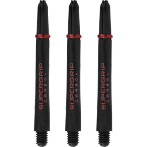 Harrows Supergrip Carbon Svart/Rd Medium