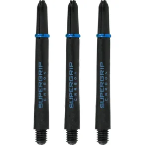 Harrows Supergrip Carbon Svart/Bl Medium