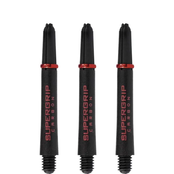 Harrows Supergrip Carbon Svart/Rd Intermediate