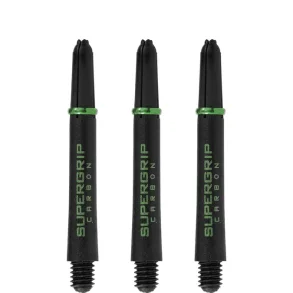 Harrows Supergrip Carbon Svart/Grnn Intermediate