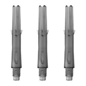 L-SHaft Locked Straight Clear Black 190