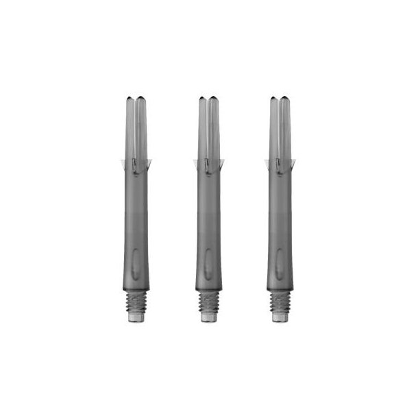 L-SHaft Locked Straight Clear Black 260