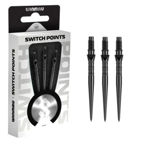 Winmau Switch Point Wave Black 40 mm