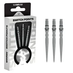 Winmau Switch Point Groove Silver 40 mm