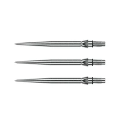 Winmau Switch Point Smooth Silver 40 mm
