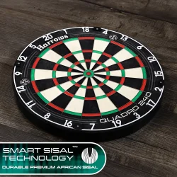 Harrows Quadro 240 Dartboard - klassiker! 