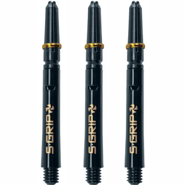 Harrows Supergrip Spin Svart/Gull Medium