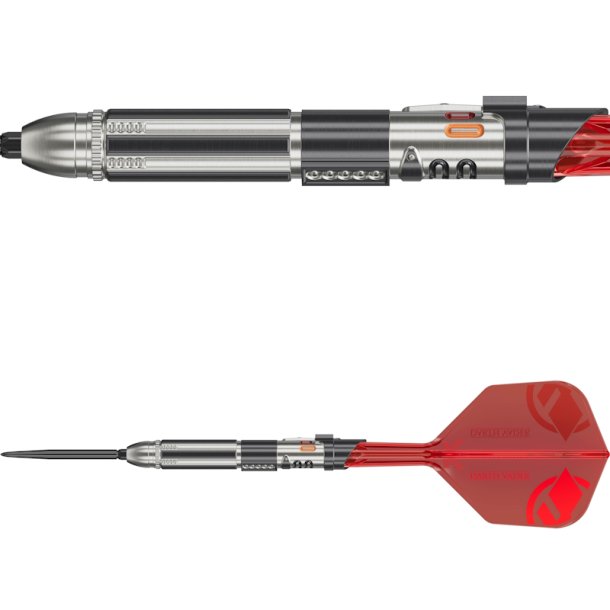 DARTH VADER LIGHT SABER EDITION 95% 24G SP STEEL TIP DARTS  