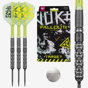 Target Luke Littler Nuke Fallout 90% Tungsten 22 gram Swiss Point st�ldartpiler