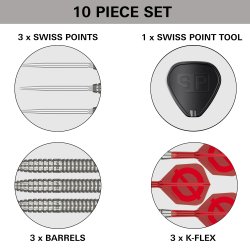 Target Group � 02 50% Tungsten 25 gram Swiss Point st�ldartpiler