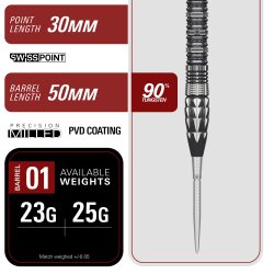 Target Japan Pyro G12 90% Tungsten 23 gram Swiss Point St�ldartpiler