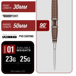 Target Japan Paul Lim The Legend G10 90% Tungsten 23 gram Swiss Point St�ldartpiler