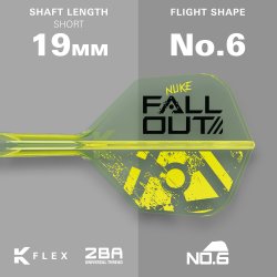 Target Luke Littler Nuke Fallout 90% Tungsten 19 gram Softtip