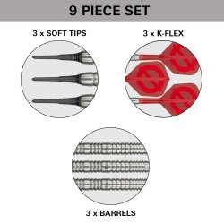 Target Group � 12 50% Tungsten 18 gram Softtip