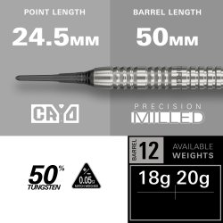 Target Group � 12 50% Tungsten 20 gram Softtip