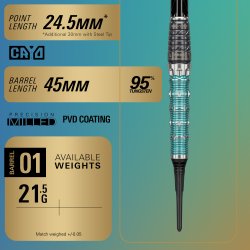 Target Japan The Miracle x Rising Sun Champions Limited Edition 95% Tungsten 21,5 gram Softtip