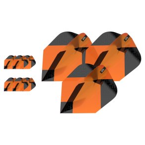 Target Tag Svart/Oransje NO6 Flights 3 sett.