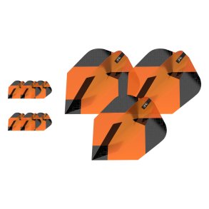 Target Tag Svart/Oransje TEN-X Flights 3 sett.