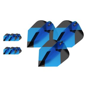 Target Tag Svart/Bl Ten-X Flights 3 sett.